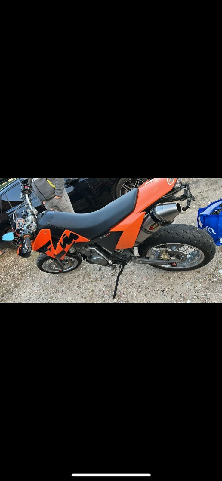 Moto KTM 640 SM, Autres marques, 5 vitesses, Comme neuf, Enlèvement