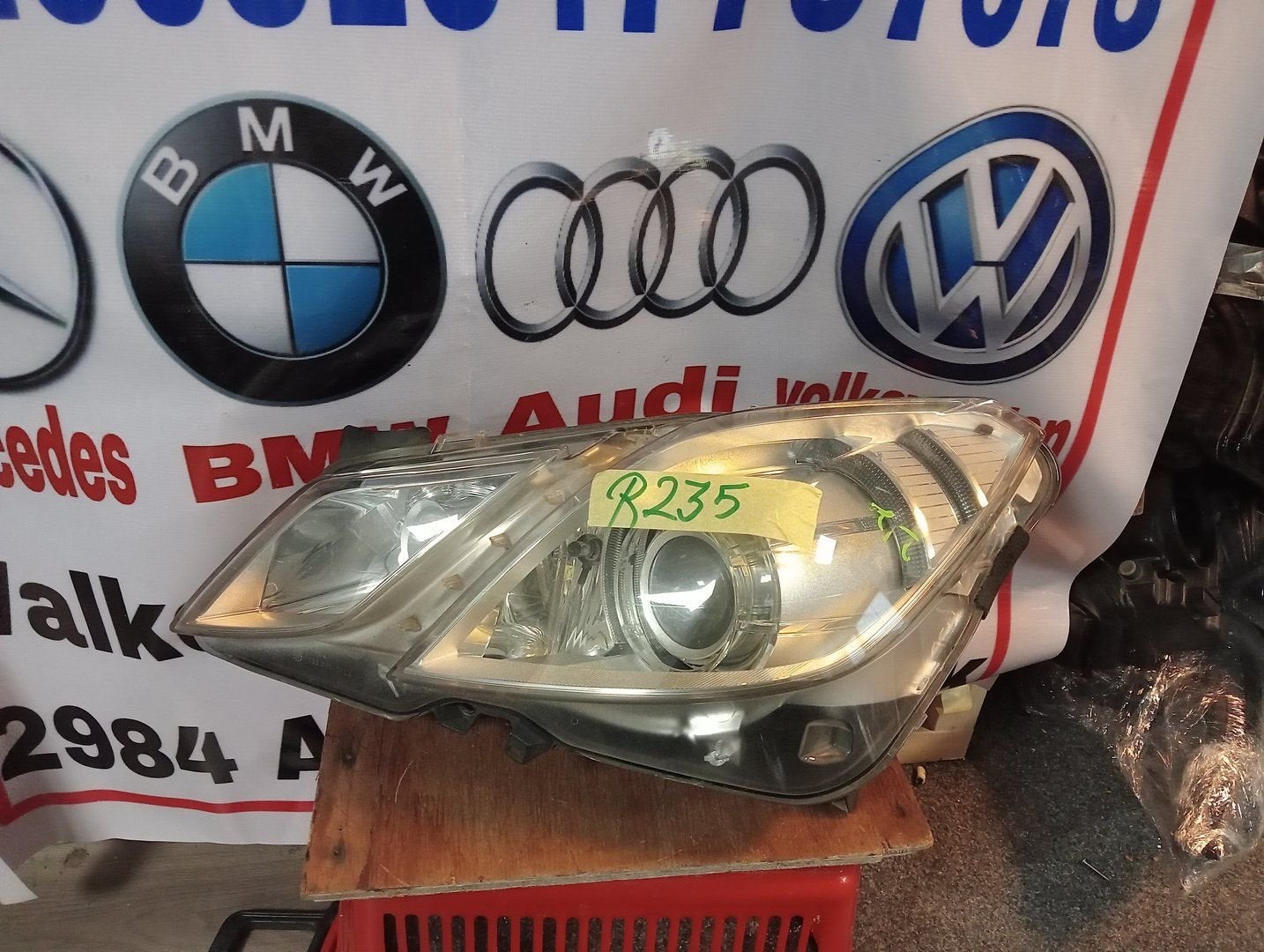 W207 cabrio coupe xenon koplamp links A2078200159KZ, Gebruikt, -, Ophalen of Verzenden, -