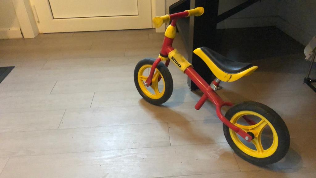 Kettler loopfiets, Ophalen, Zo goed als nieuw, Loopfiets
