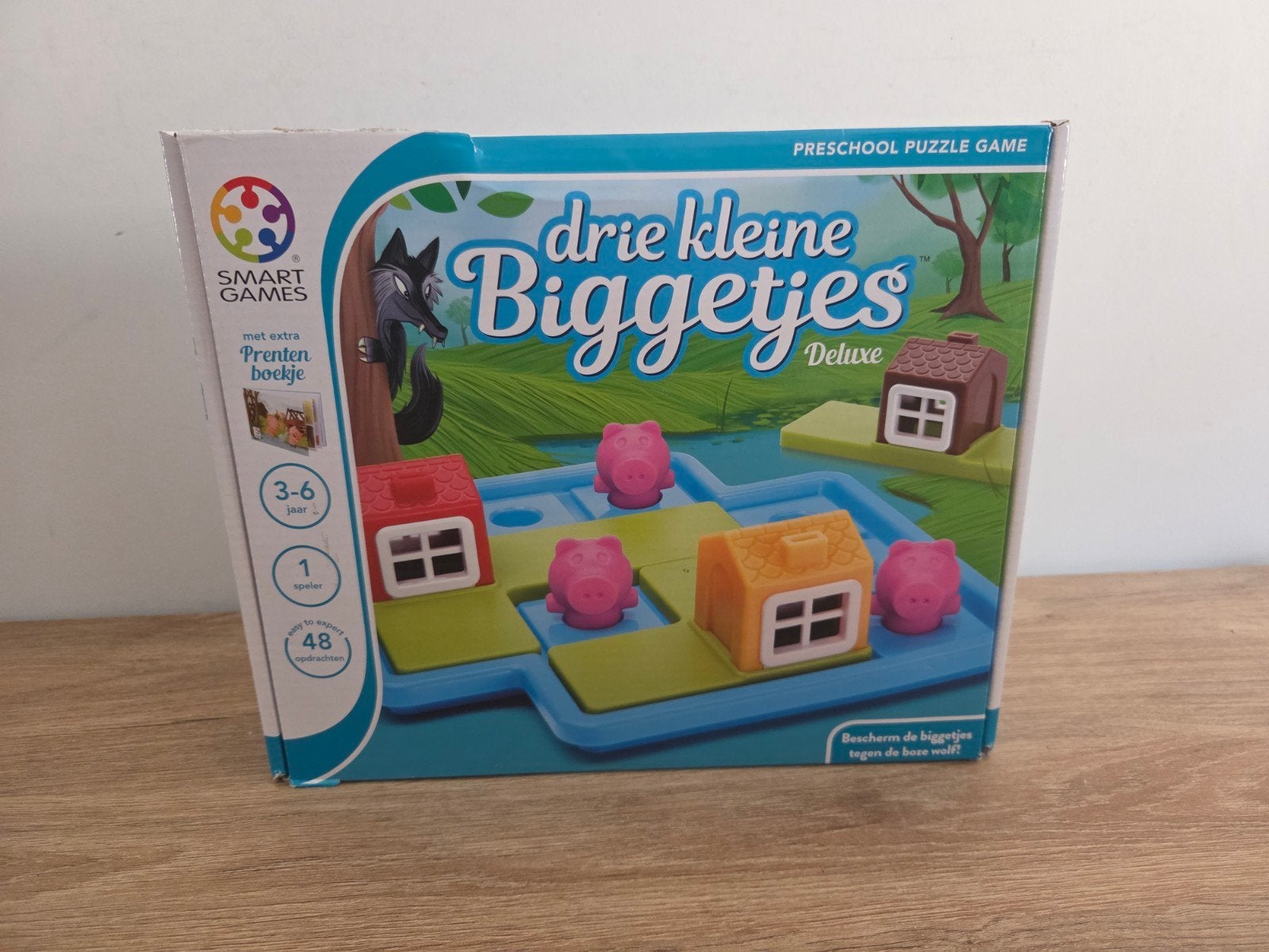 Drie Kleine Biggetjes Deluxe van SmartGames, Ophalen of Verzenden, Bouwen