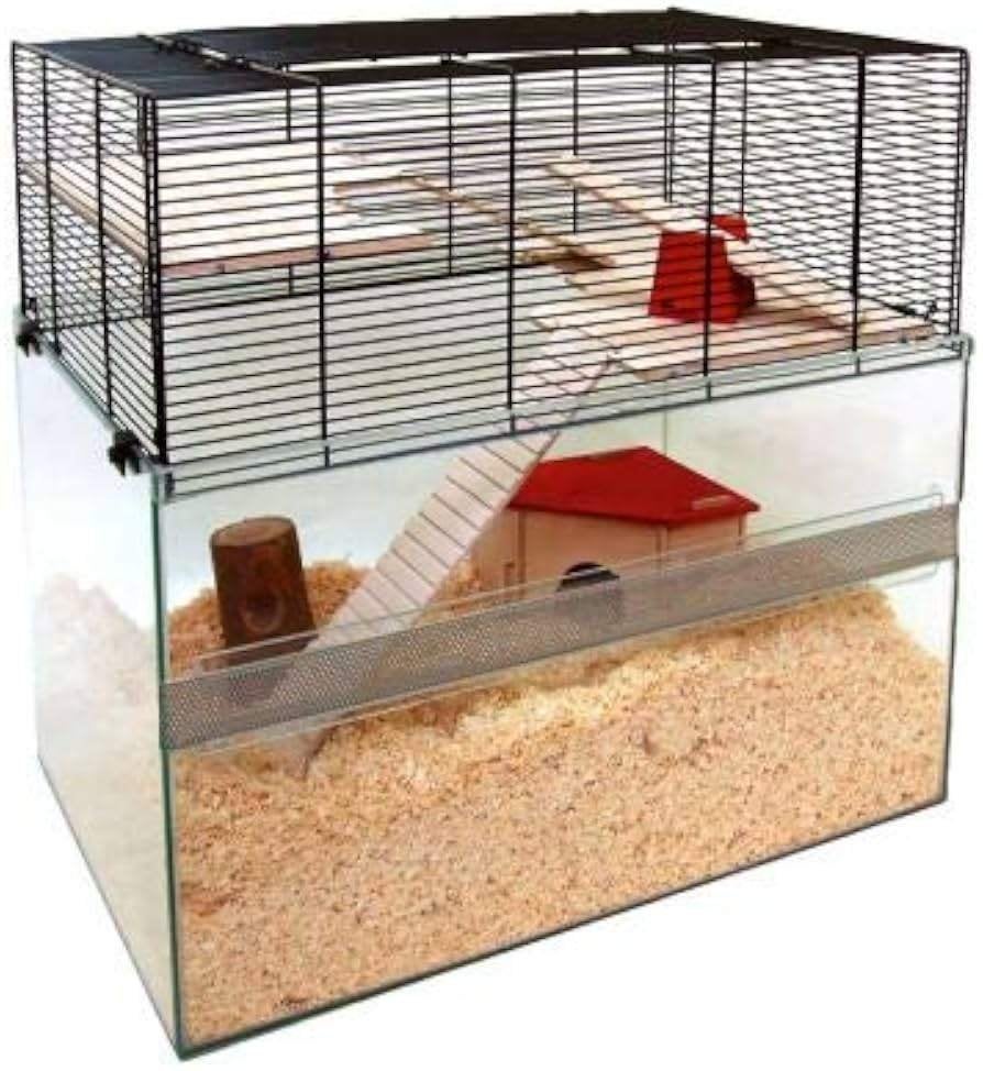 Hamsterkooi gerbilkooi knaagdierterrarium, Ophalen, Kooi, Gebruikt, 60 tot 90 cm