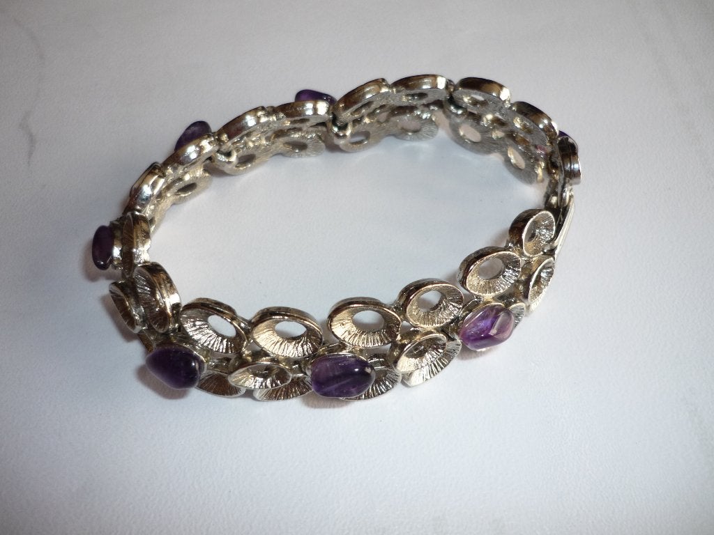 Bracelet bijou élégant, Enlèvement ou Envoi, Comme neuf, Argent, Autres matériaux