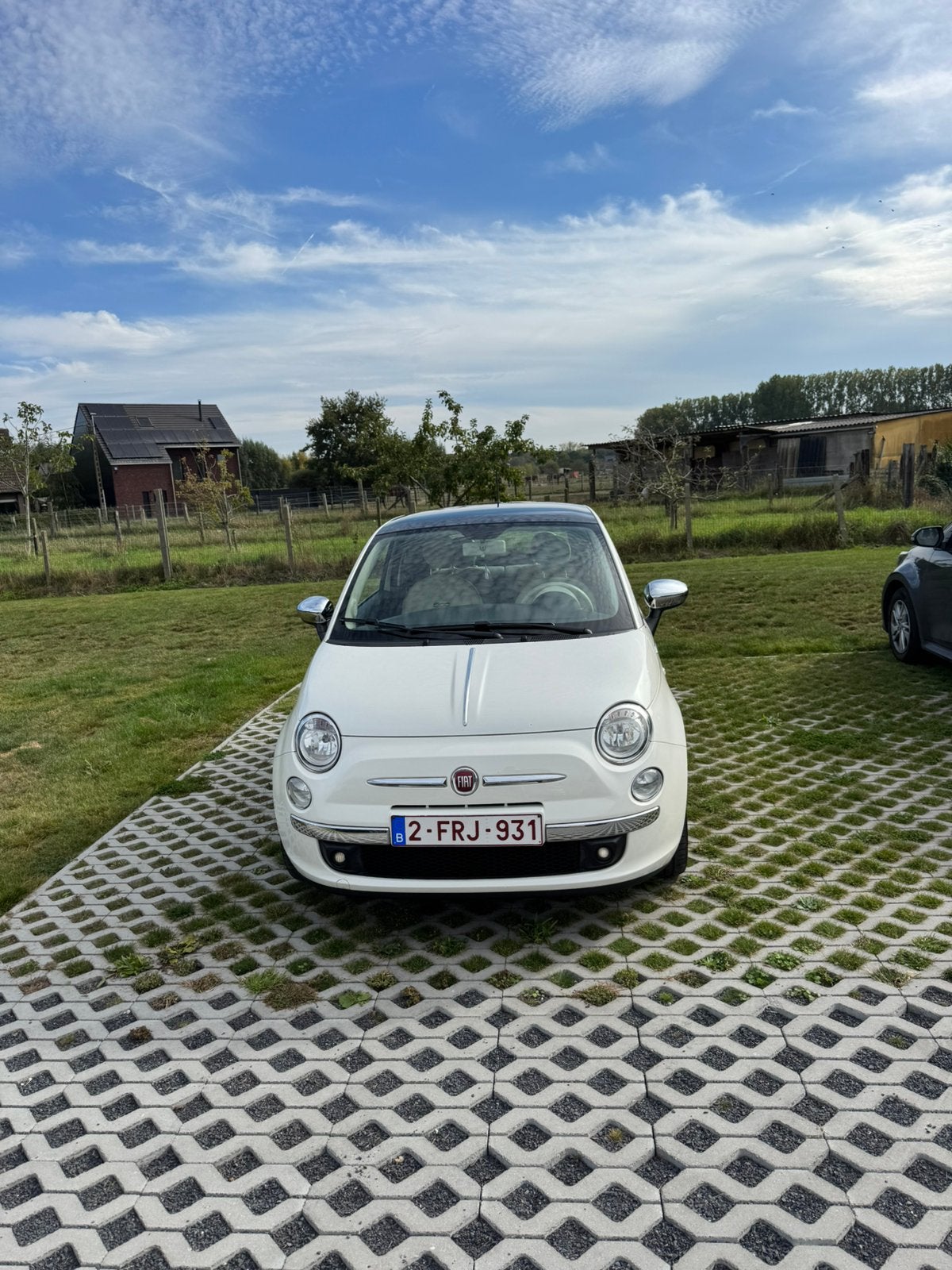 Fiat 500 – 1.2 Benzine – 2014 – 78.800 km, Autos, Achat, Boîte manuelle, Beige, 2 portes