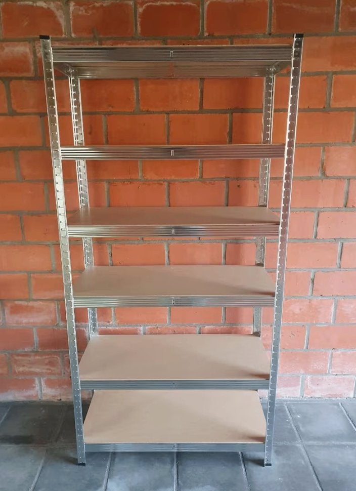 Étagères métalliques x2 - entreprise ferme, bon prix, Enlèvement ou Envoi