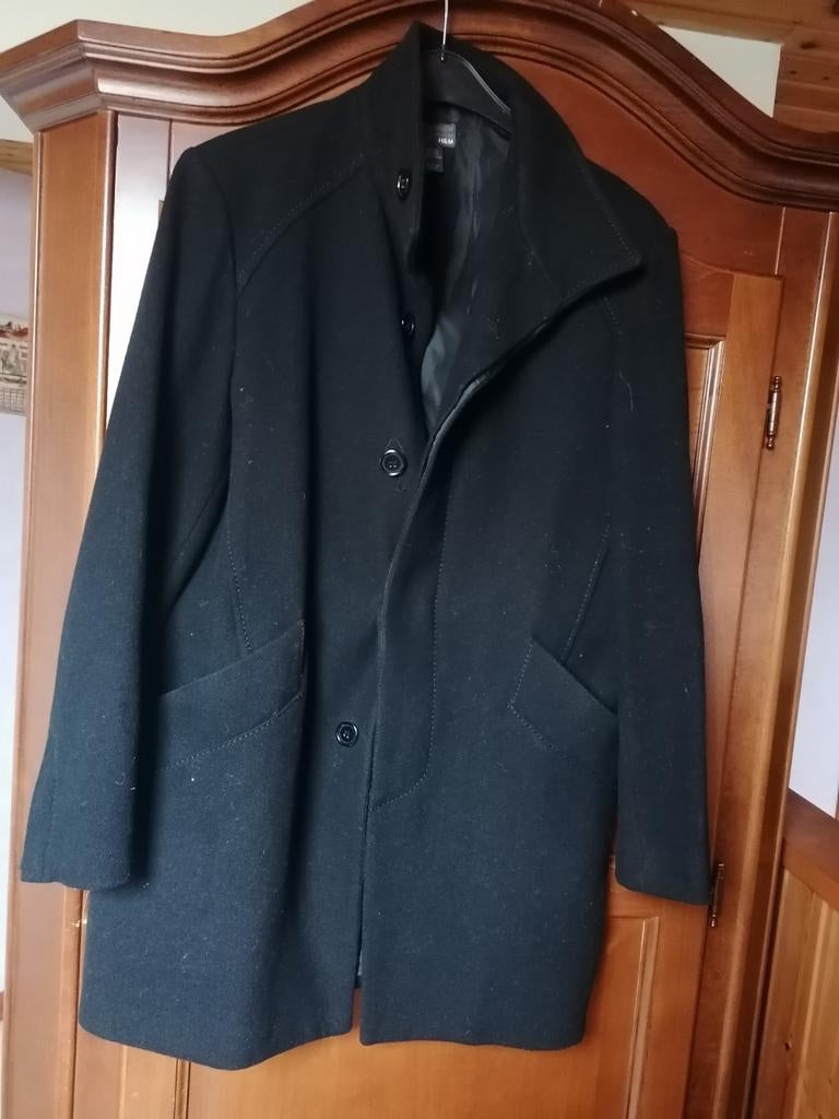Manteau caban 3/4, Ophalen, Zwart