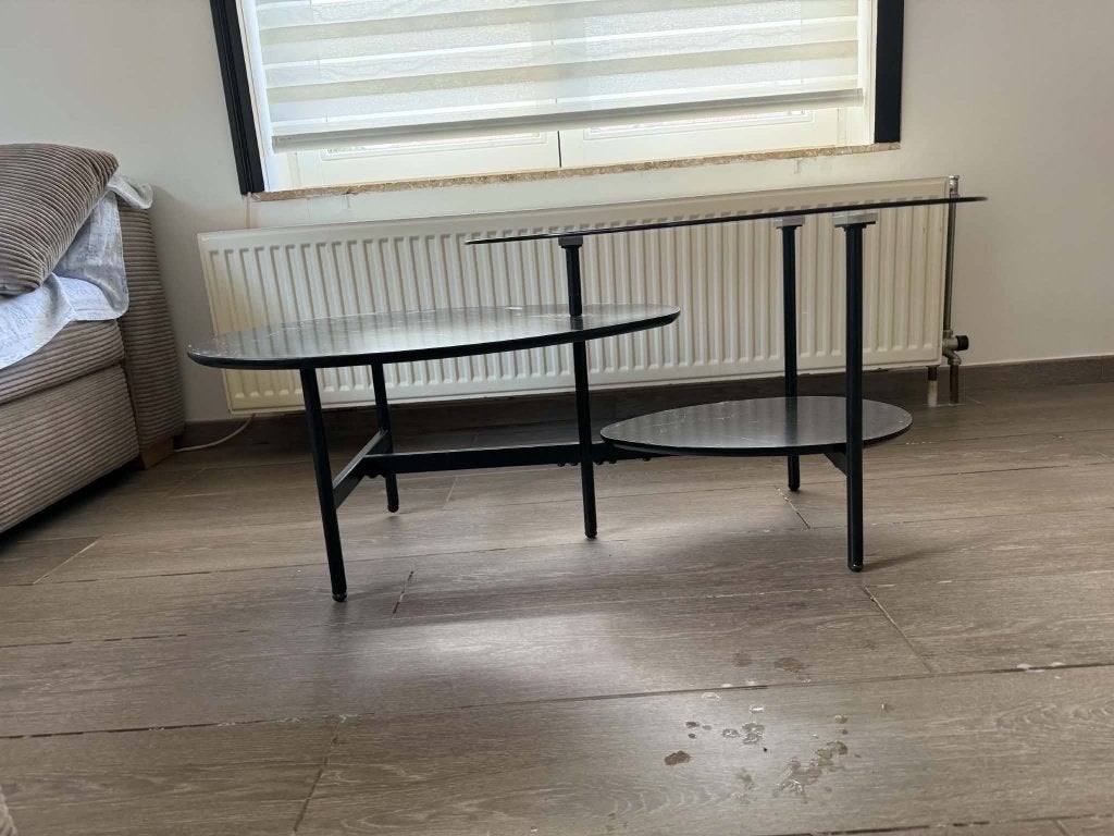 Belle table basse Eleonora Levi (design et moderne) — Zgan !, Maison & Meubles, Comme neuf, Enlèvement, 50 à 100 cm, My-webshop1@outlook.com