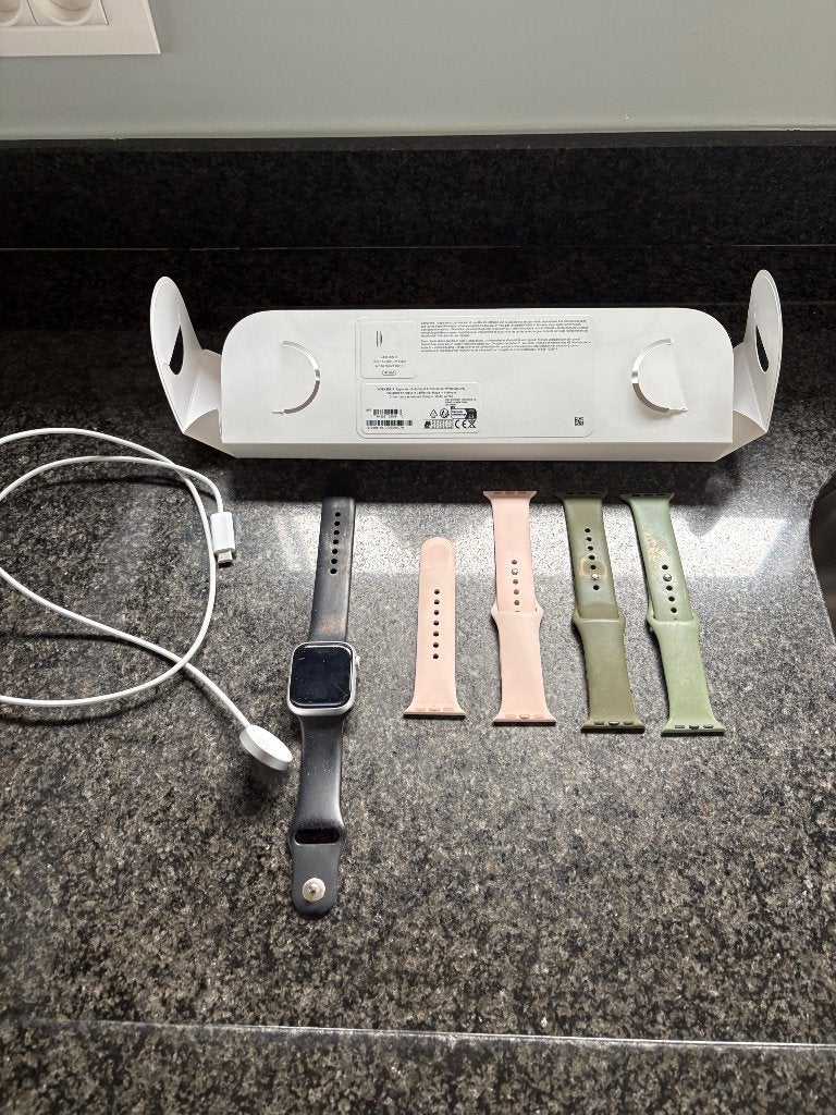 Apple Watch serie 8 41 mm, Handtassen en Accessoires, Ophalen, Gebruikt