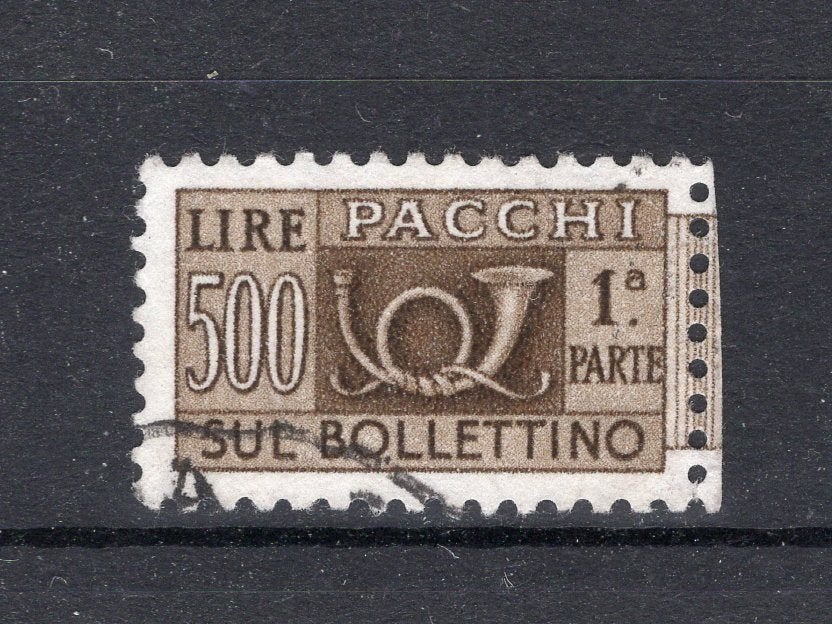 ITALIE Yt. CP87 estampillé Postcolli 1956-1966, Envoi, Affranchi