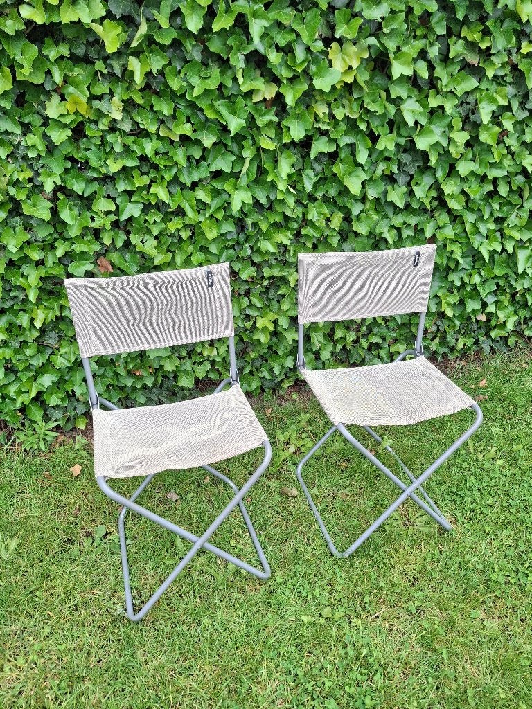 2x lafuma kleine vouwstoeltjes, Enlèvement, Utilisé, Chaise de camping