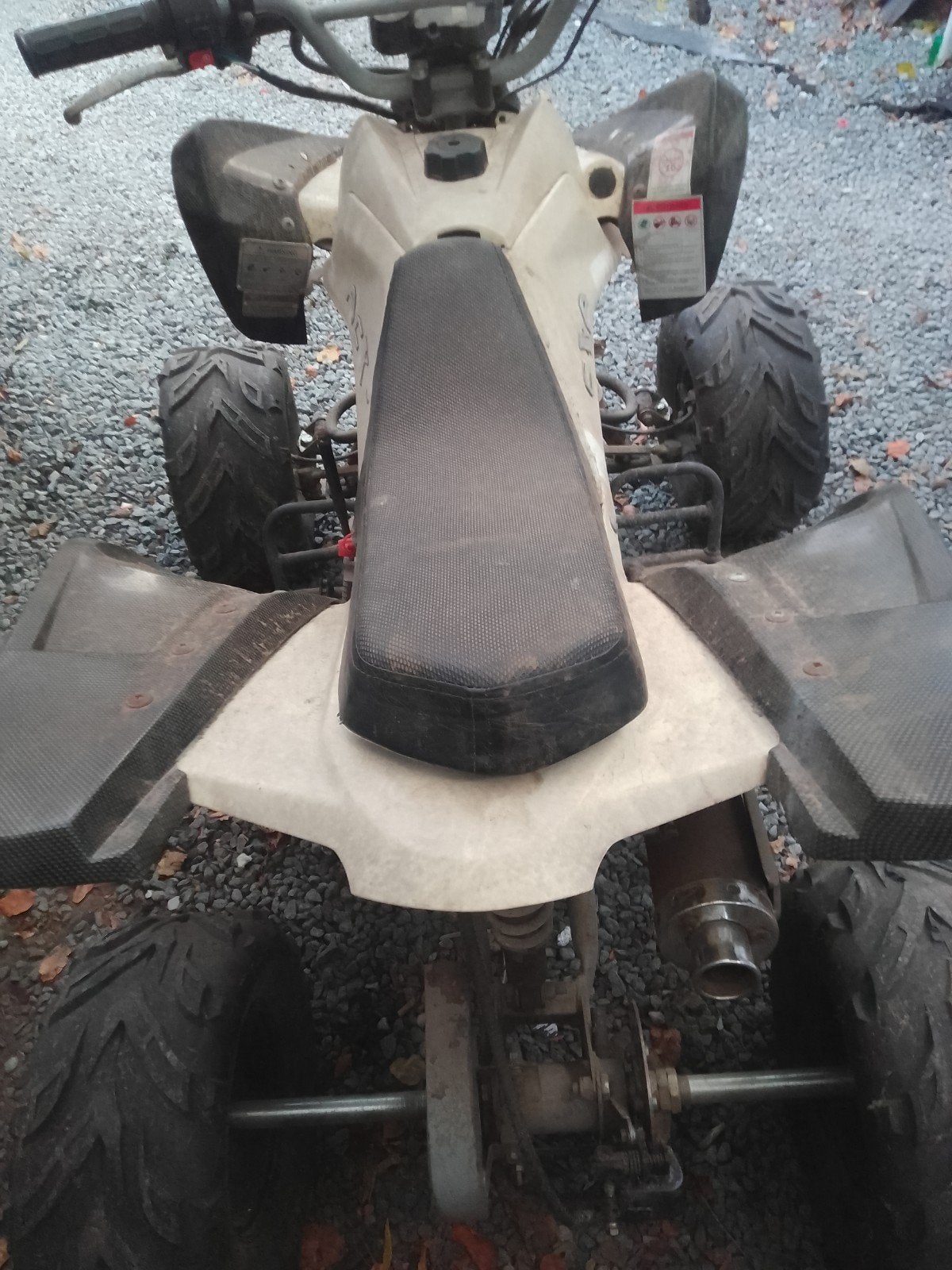 quad te koop voor opmaak of onderdelen, Enlèvement