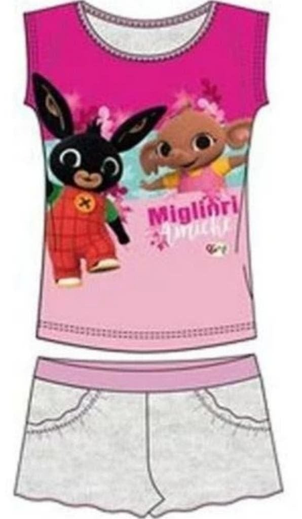 Bing Konijn Shortama / Zomerset GR - Mt 104-110-116 - Katoen, Nacht- of Onderkleding, Meisje, Nieuw, Bing