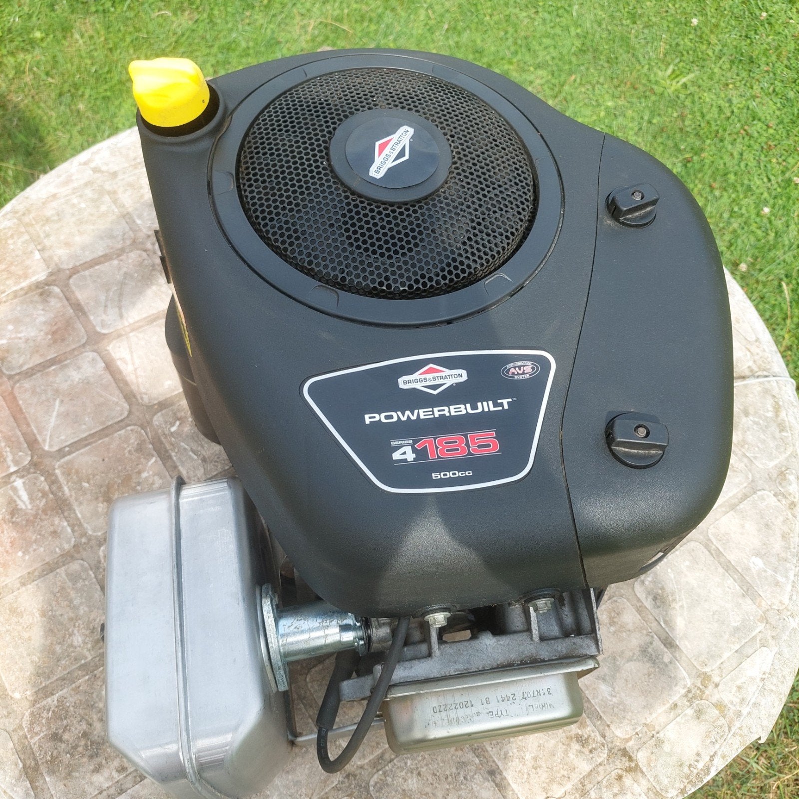 Moteur Tracteur tondeuse 18.5cv, Enlèvement