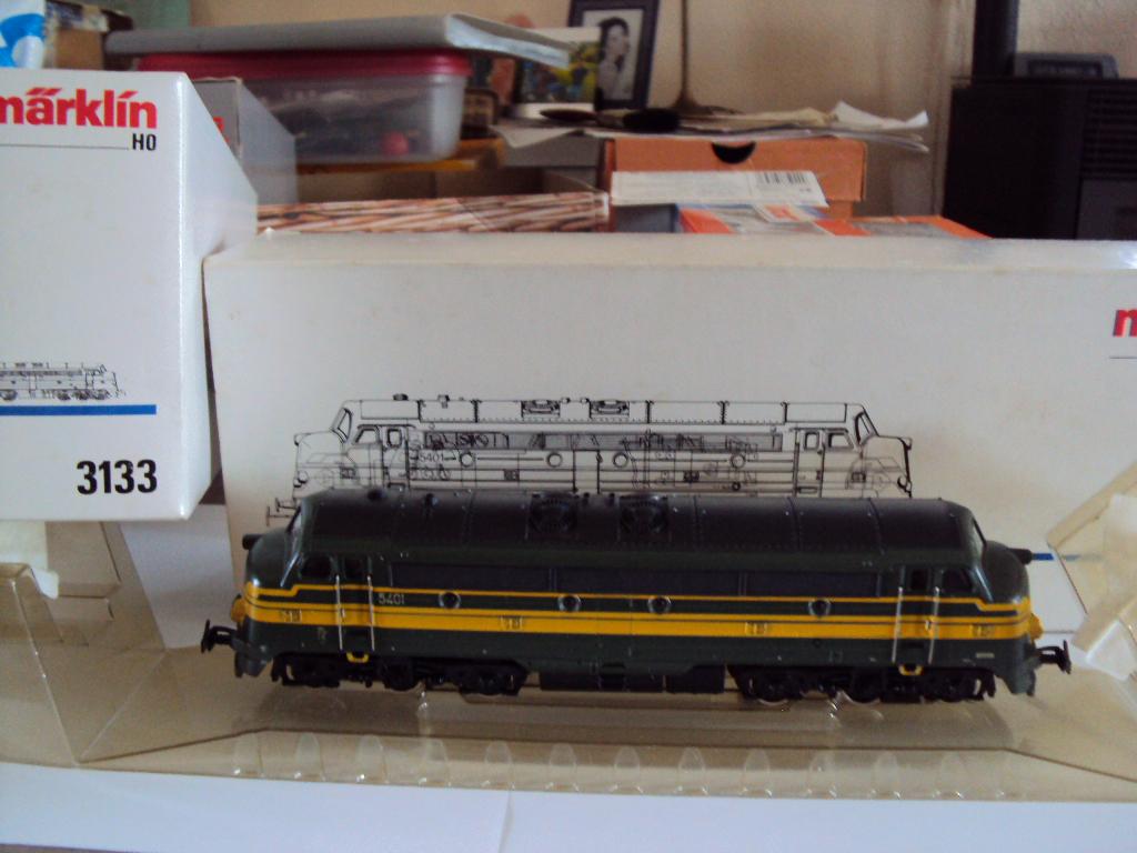 marklin H0  3133	Dieselloc 5401 NMBS  digitaal, Hobby en Vrije tijd, Ophalen of Verzenden, Nieuw, Locomotief, Märklin
