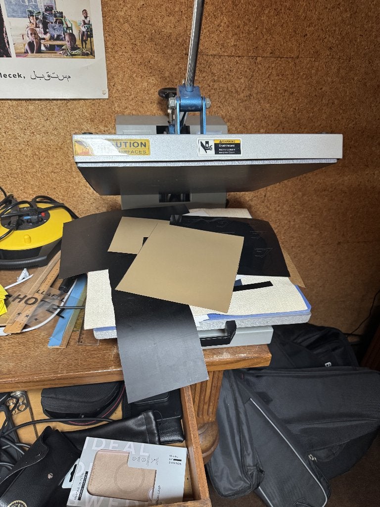 Complete kledingbedrukkingsset – €550, Hobby & Loisirs créatifs, Enlèvement, Comme neuf, Autres types