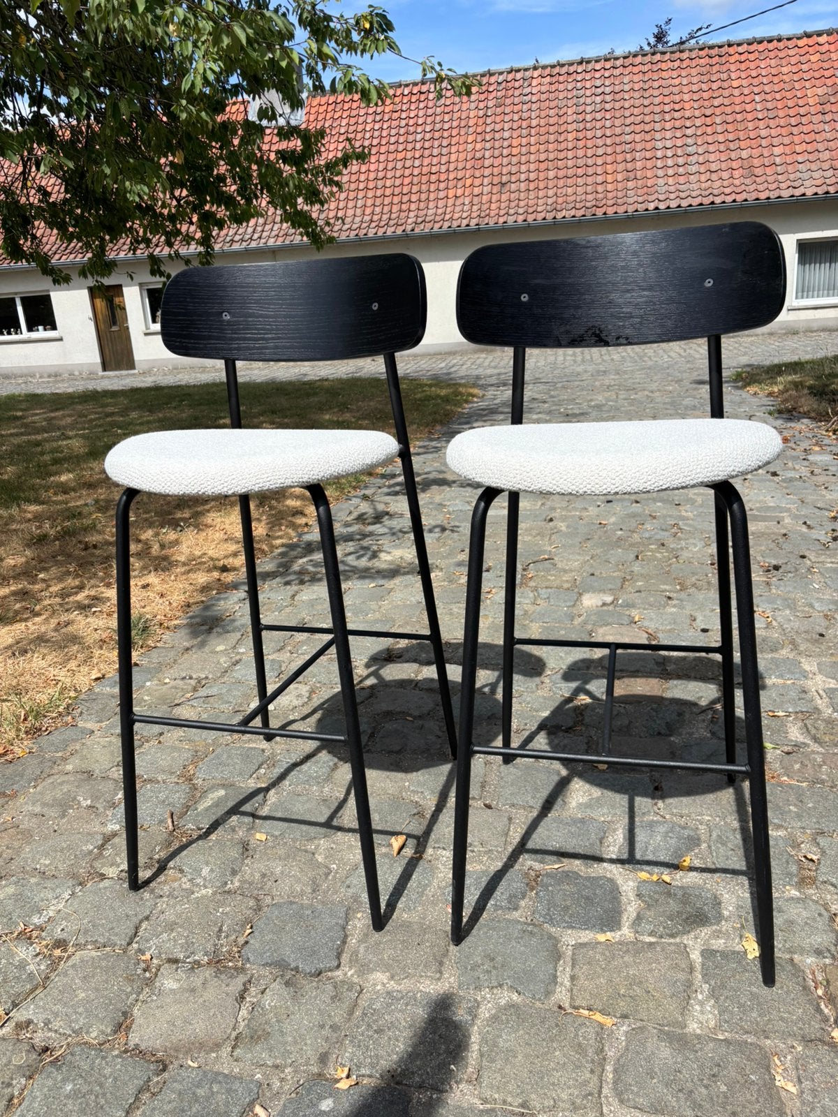 2 barstoel //barkruk, Ophalen, Zo goed als nieuw