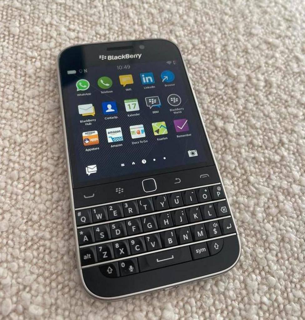 Als nieuw werkend blackberry classic Q20

whatsapp is helaa, Telecommunicatie, Mobiele telefoons | Blackberry, Ophalen of Verzenden