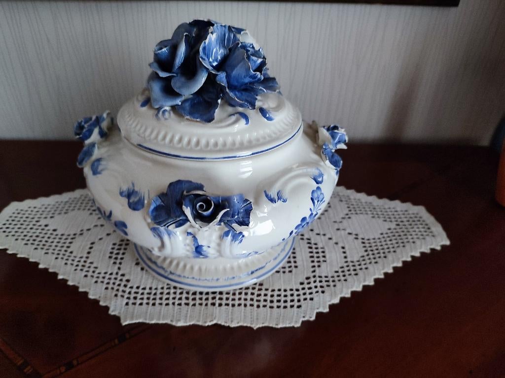 terrine en porcelaine, Enlèvement