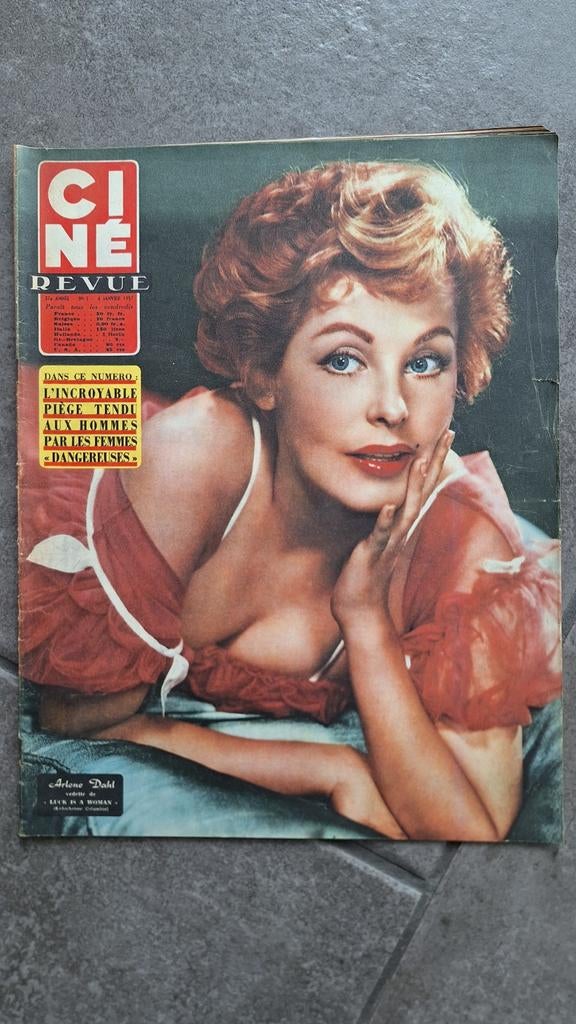 Ciné revue FR Tijdschrift 24 stuks 1947 -1960 deel 1 van 2, Ophalen