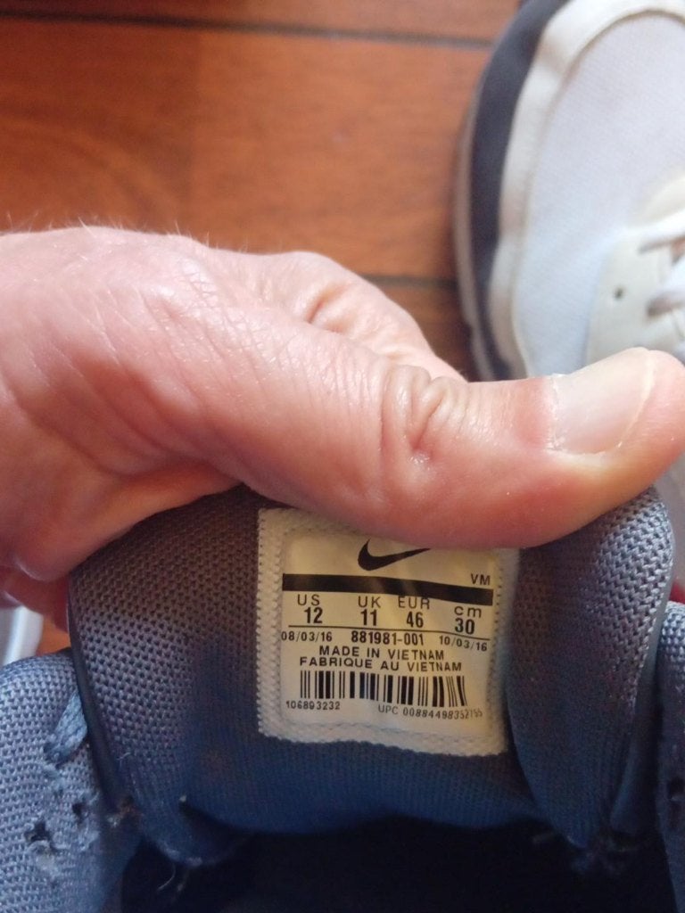 Nike Air Max BW Classic Anthracite / Gris –Taille 46 (US 12), Enlèvement, Comme neuf, Chaussures