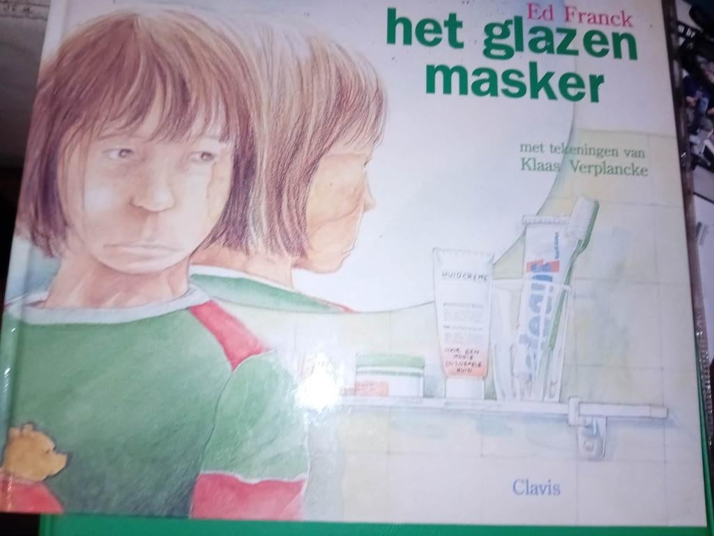 boek het glazen masker, Boeken, Fictie algemeen, Ophalen of Verzenden, Zo goed als nieuw, Ed franck