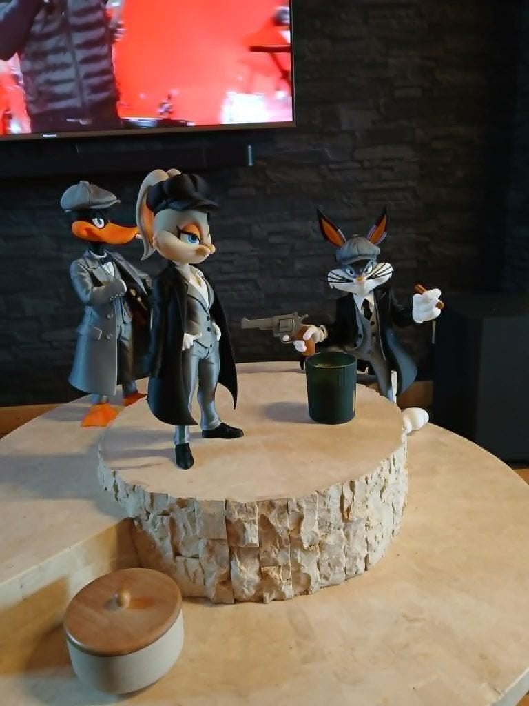 LOONEY TOONS 50 CM HOGE PLA-figuren, Ophalen, Zo goed als nieuw