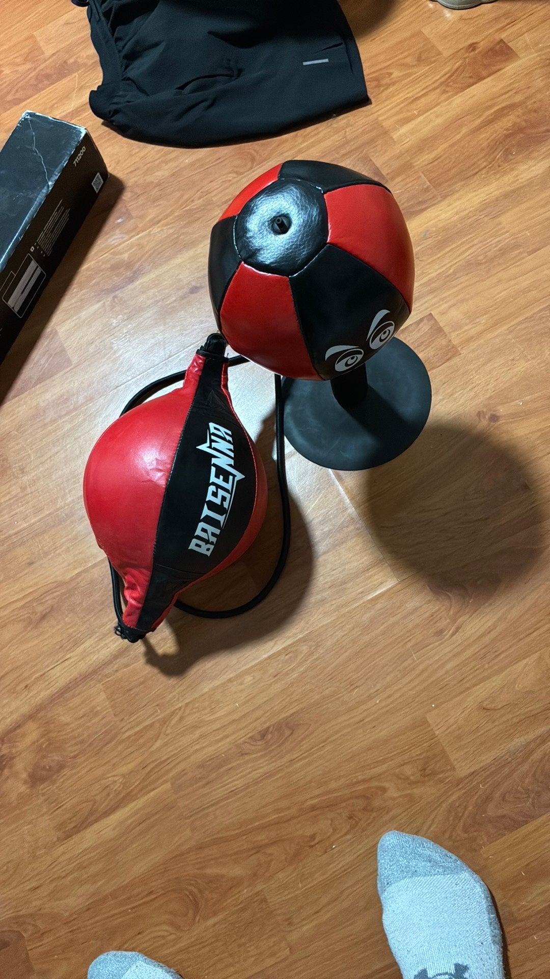 Boxbal, Ophalen, Zo goed als nieuw