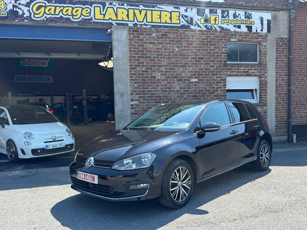 Volkswagen Golf 7, Auto's, Voorwielaandrijving, Stof, 4 cilinders, Zwart