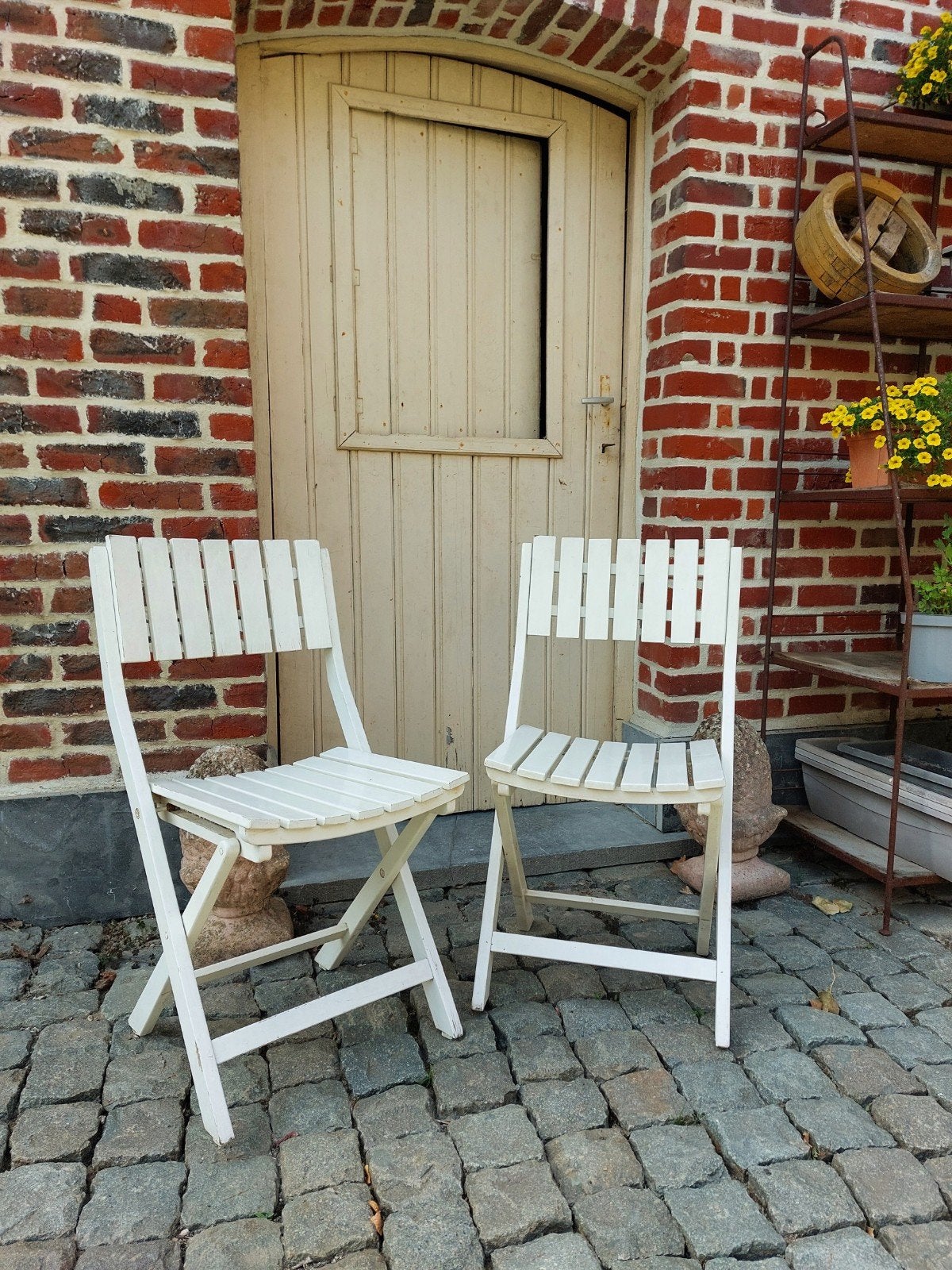 Set tuinstoelen, Ophalen, Inklapbaar