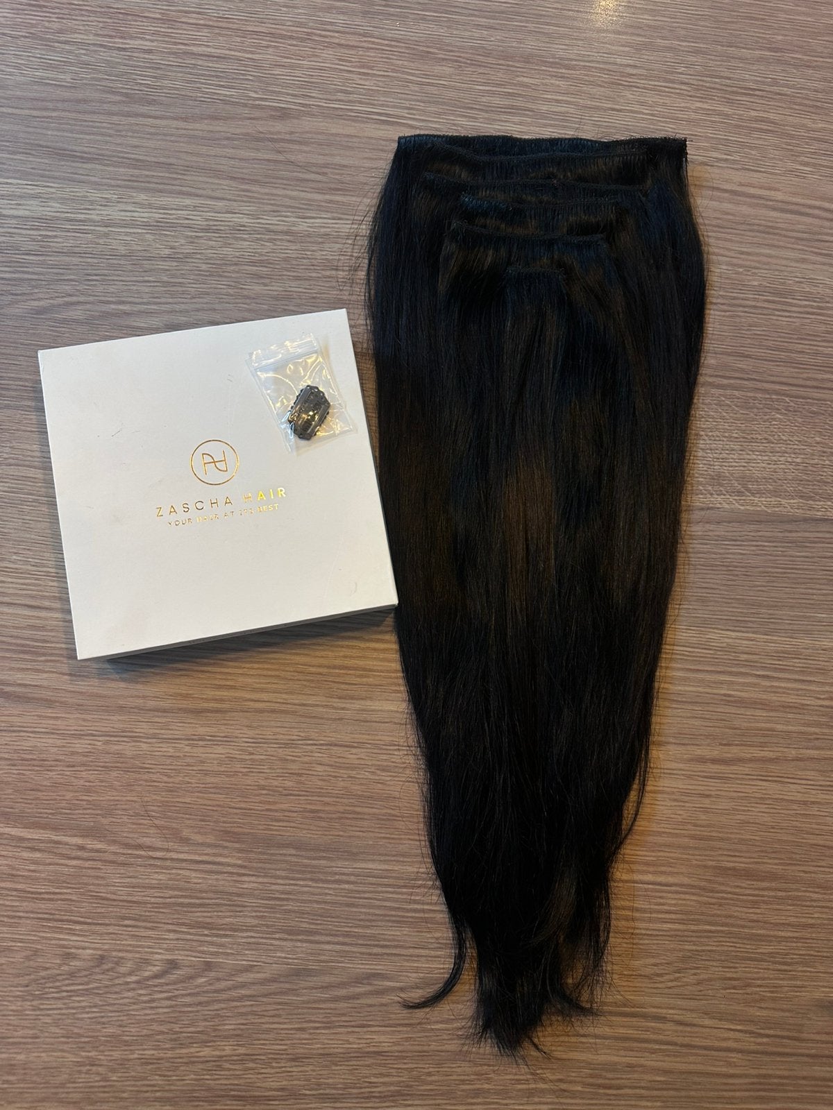 Clip-in extensions Zascha Hair, Ophalen of Verzenden, Gebruikt