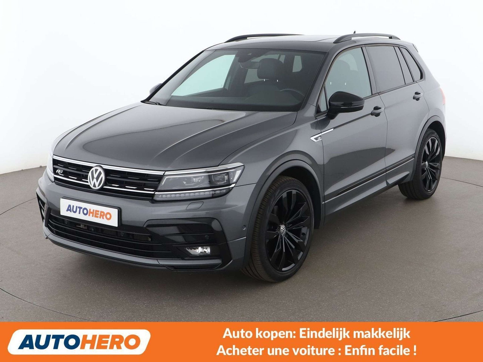 Volkswagen Tiguan 2.0 TDI Highline BlueMotion Tech, Autos, Cuir, Argent ou Gris, Achat, 1968 cm³