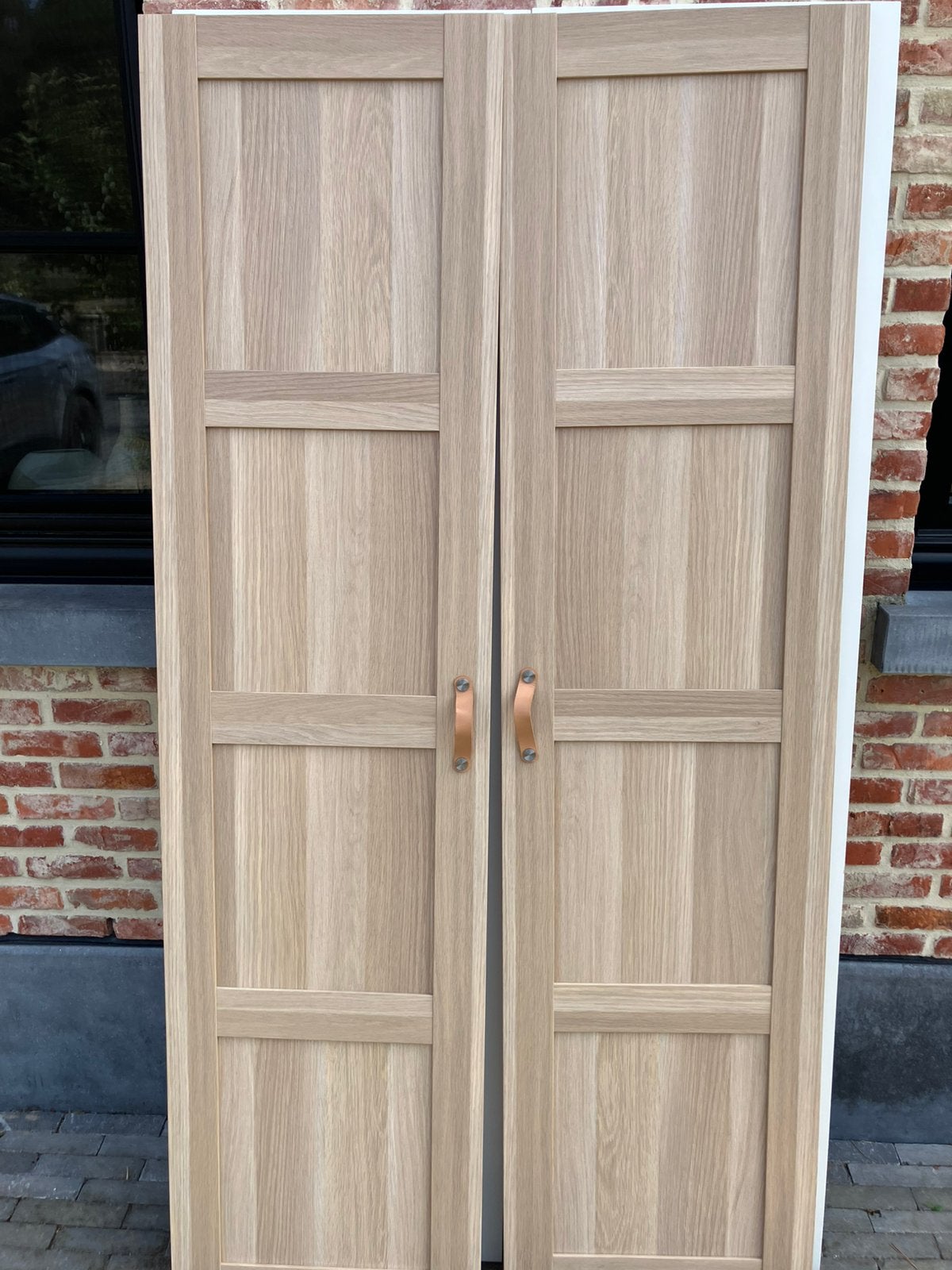 2 ikea deuren bergsbo 50x195 cm, Ophalen, Zo goed als nieuw