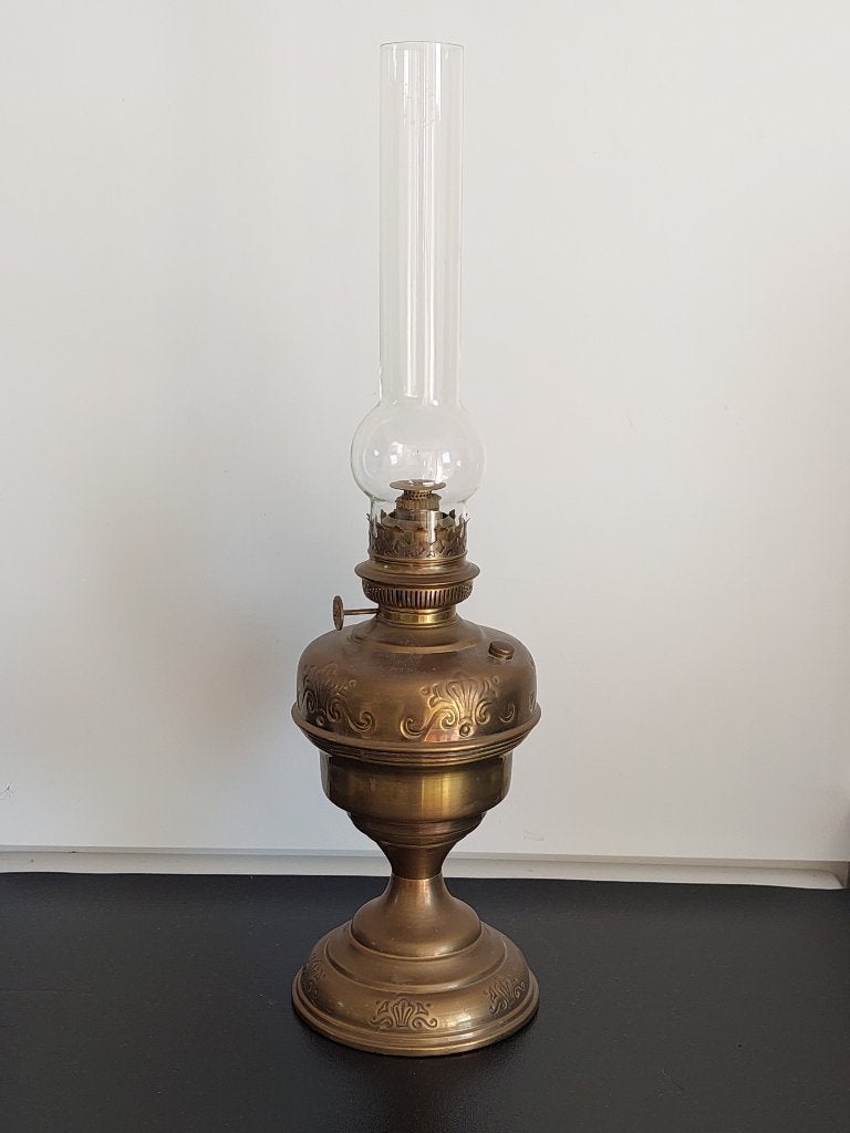 Olielamp in koper, Ophalen, Koper