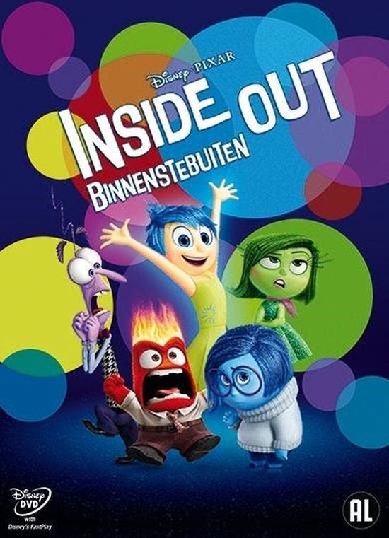 Disney dvd - Inside out, Ophalen of Verzenden