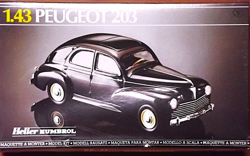 Peugeot 203 HELLER - Echelle 1/43, Hobby en Vrije tijd, Modelbouw | Auto's en Voertuigen, Ophalen of Verzenden, Nieuw, Heller