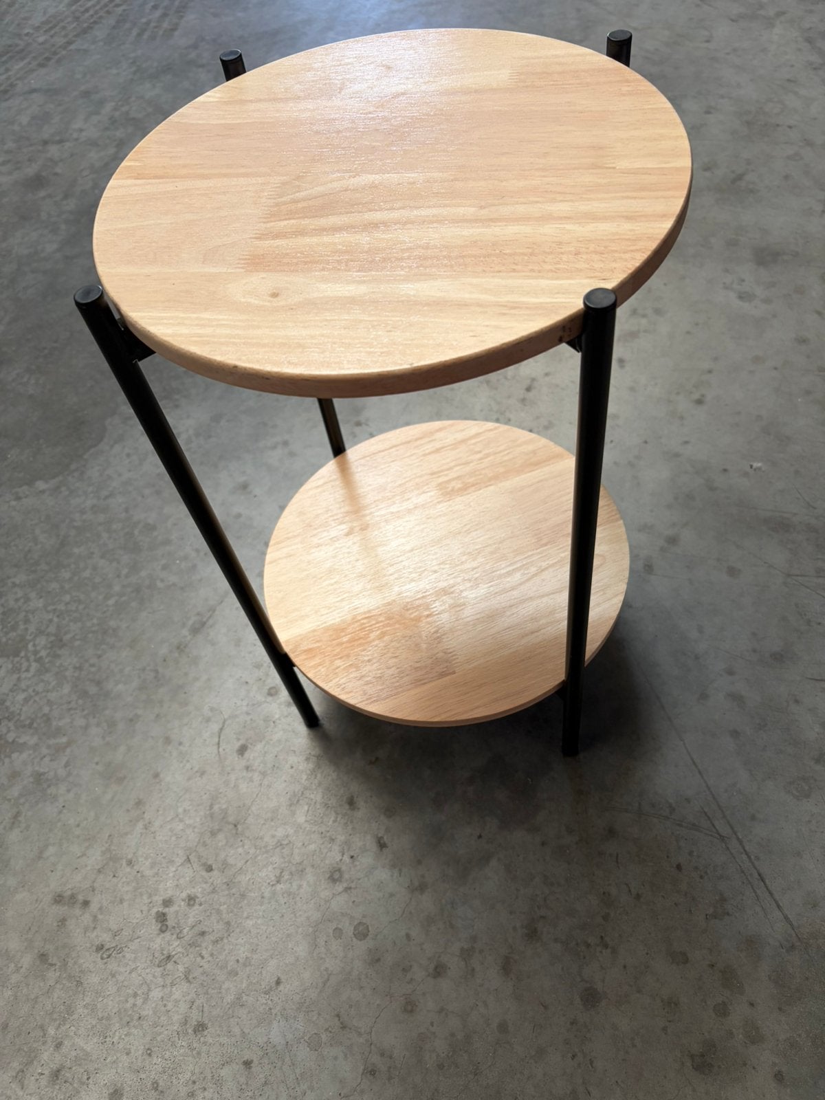 Bijzettafel, Ophalen, Zo goed als nieuw, Rond
