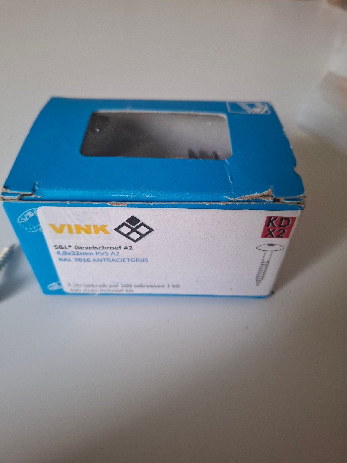 Trespa (HPL) schroeven antraciet grijs VINK, Enlèvement ou Envoi
