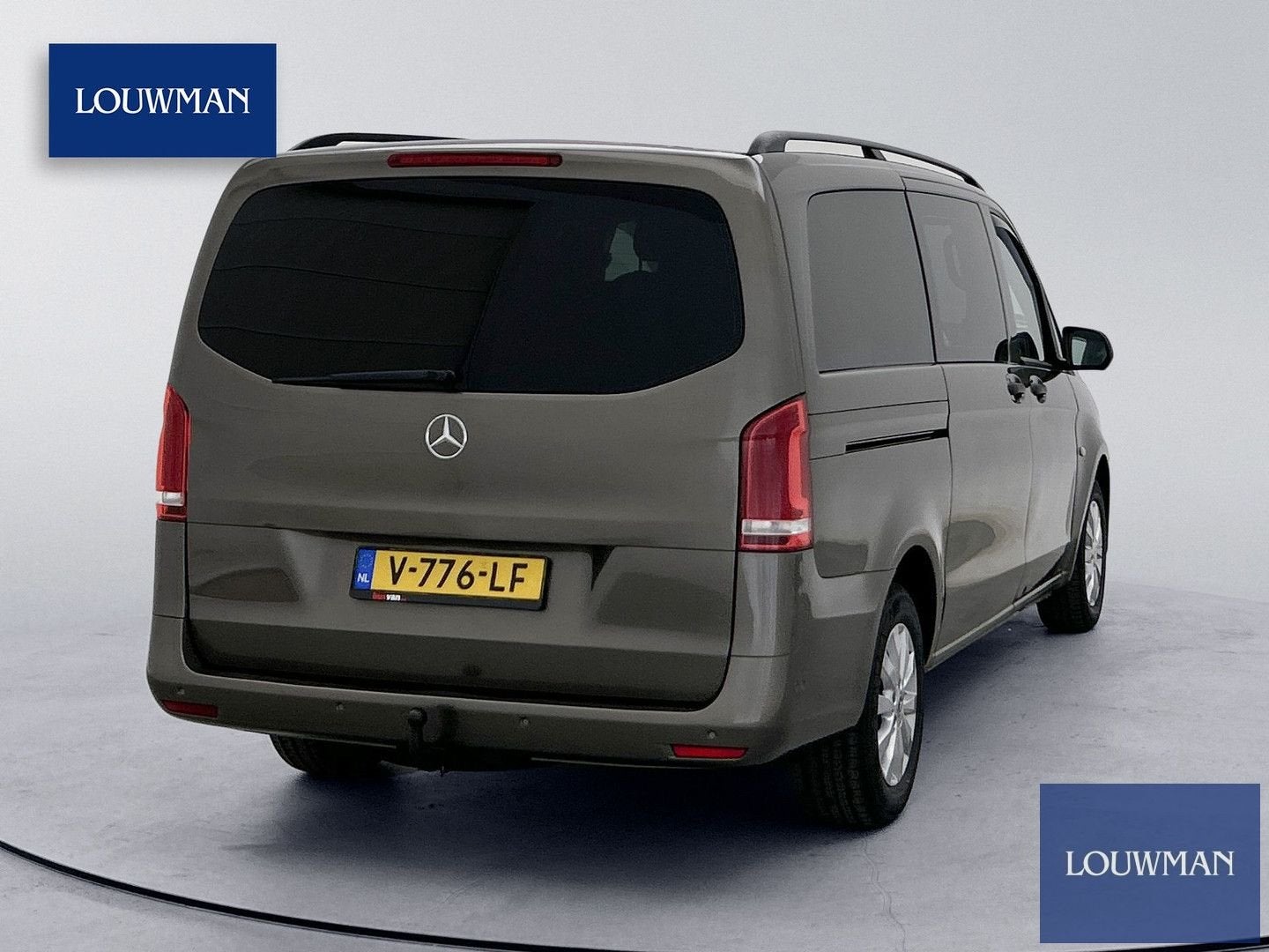 Mercedes-Benz Vito 114 CDI Lang DC Led Dubbele cabine Climat, Automaat, 158 g/km, Bruin, Mercedes-Benz