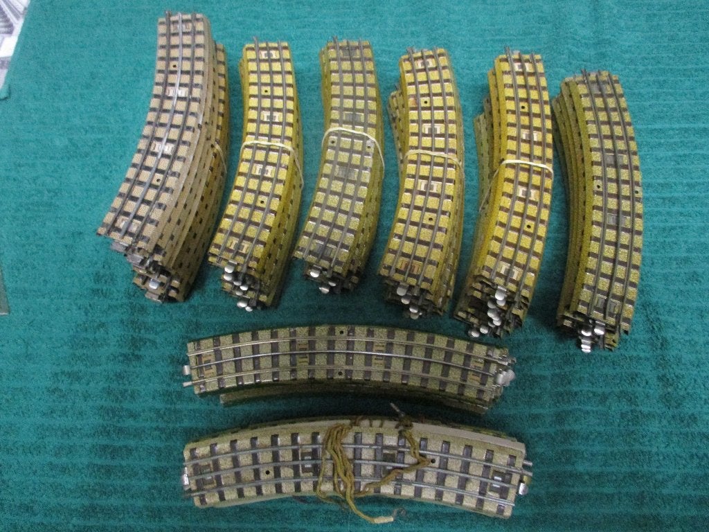 Marklin lot de 30 rails courbes Avant Guerre, Enlèvement ou Envoi, Utilisé, Rails, Märklin