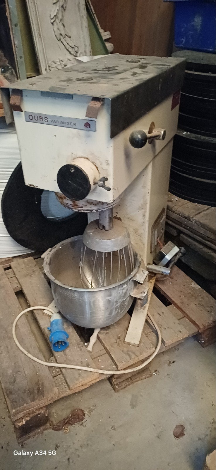 profi klopper variomatic eierklutser, Ophalen