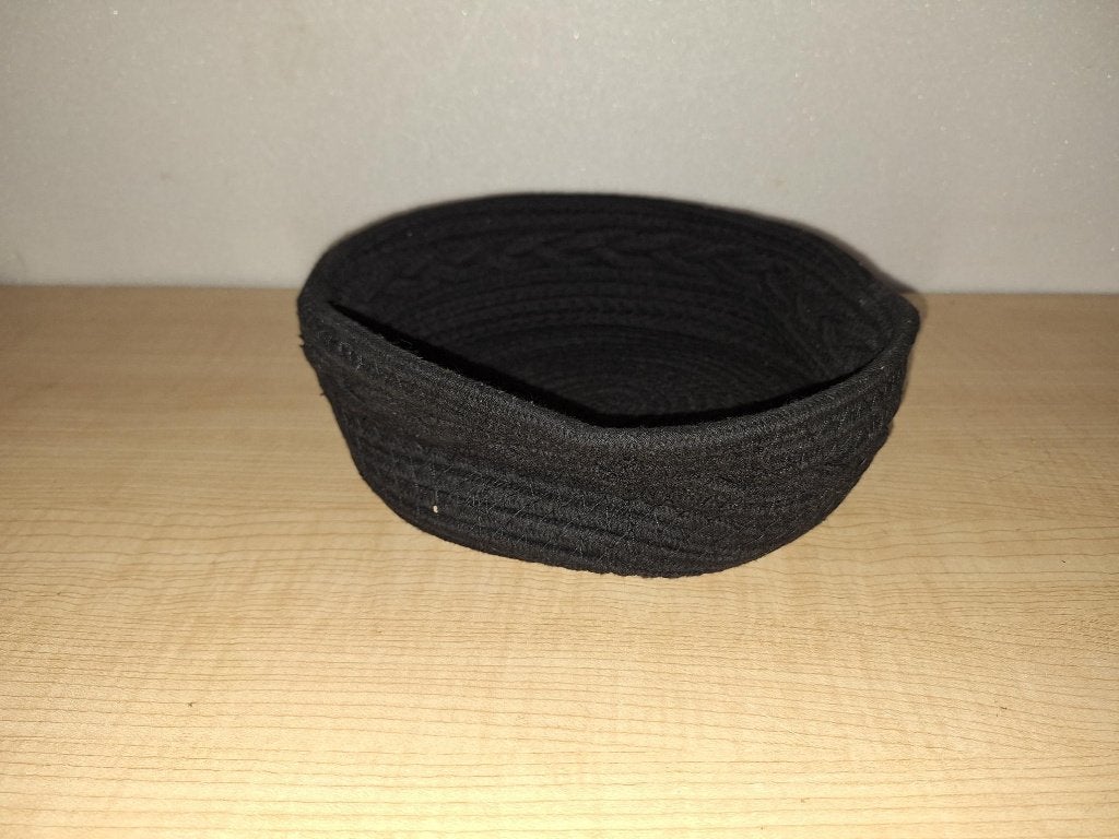 mandje, Huis en Inrichting, Woonaccessoires | Schalen en Manden, Ophalen of Verzenden, Zo goed als nieuw, Textiel