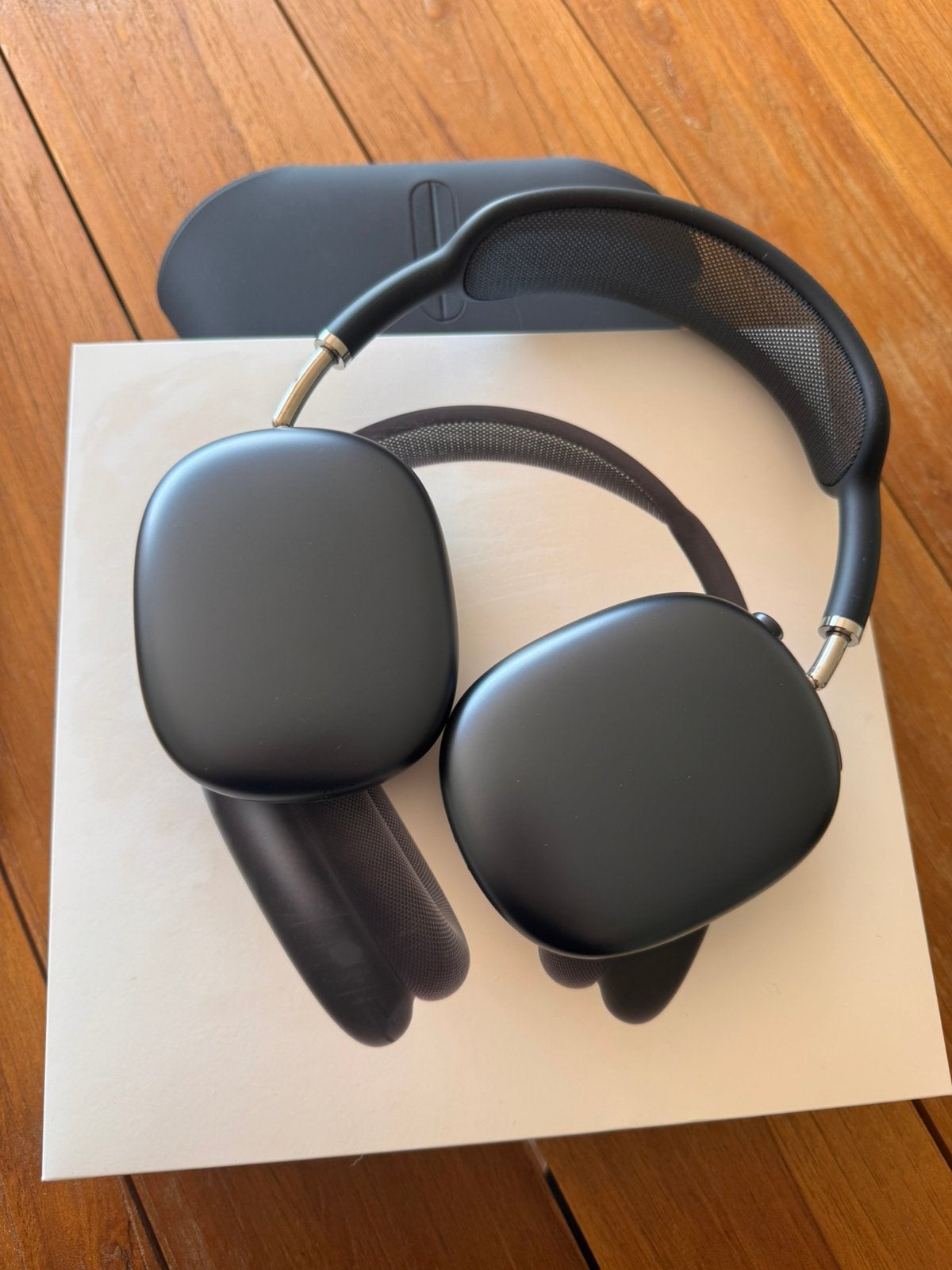AirPods Max bleu minuit, Enlèvement, Comme neuf, Bleu