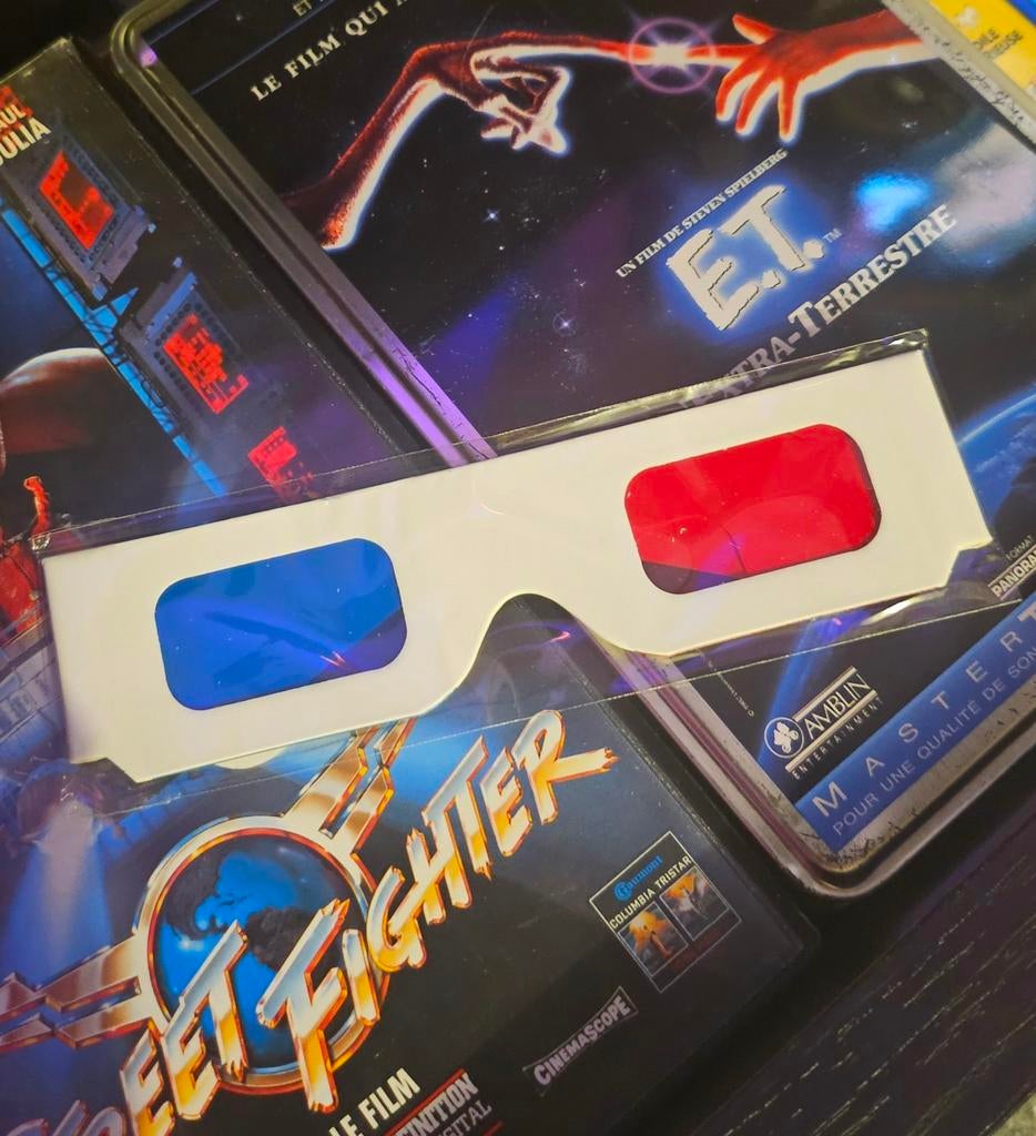 Lunettes 3D style RETRO, Enlèvement ou Envoi