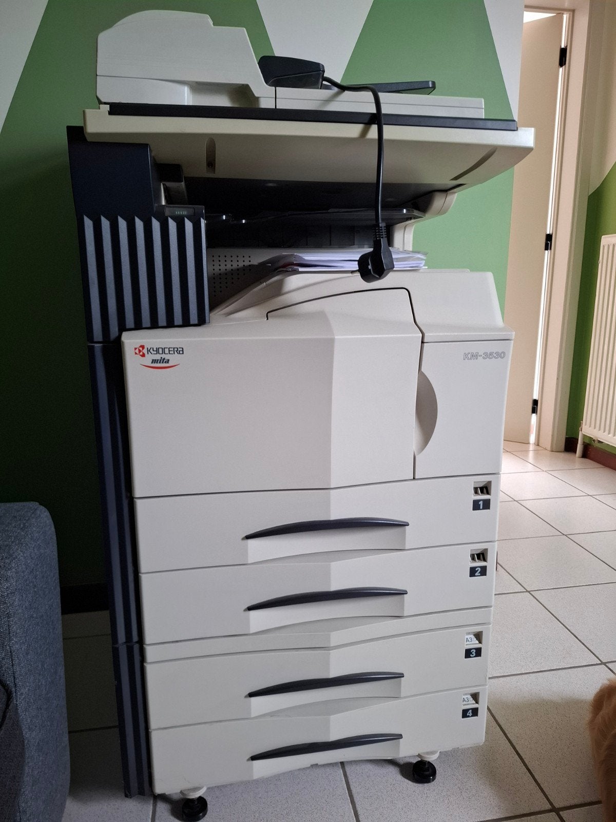 Gratis af te halen – Kyocera Mita KM-3530 A3 multifunctionee, Enlèvement, Scannez, Imprimante laser