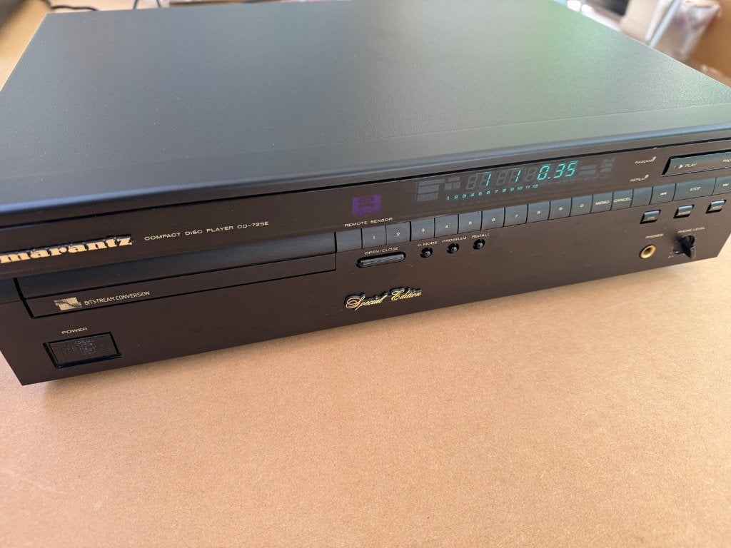 Marantz CD-72SE - lecteur CD avec télécommande RC-72CD, TV, Hi-fi & Vidéo, Lecteurs CD, Utilisé, Marantz, Enlèvement