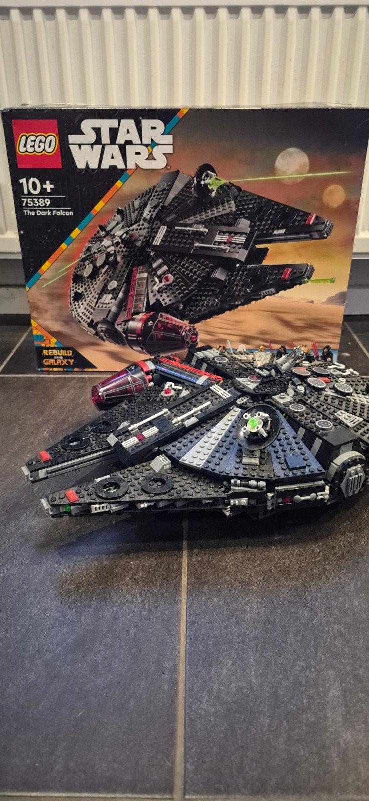 Lego Star Wars 75389 The Dark Falcon, Kinderen en Baby's, Gebruikt, Inclusief instructies, Star Wars, Lego