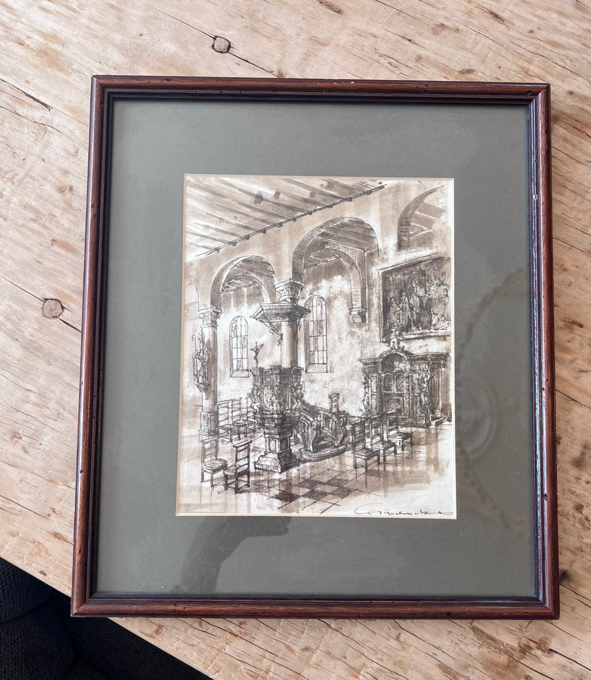 Schets kerk, Enlèvement