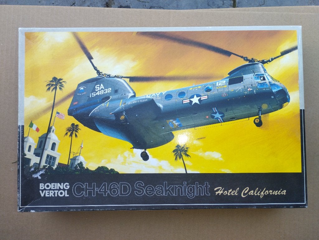 FUJIMI 7AH2-1200 Boeing Vertol CH-46D Seaknight, Hobby en Vrije tijd, Overige merken, 1:72 tot 1:144, Helikopter, Nieuw
