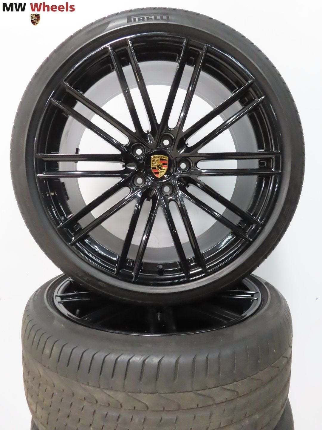 Porsche Cayenne SUV Turbo 22 inch velgen Pirelli zomerbanden, Pneus et Jantes, 285 mm, Véhicule de tourisme, Pneus été
