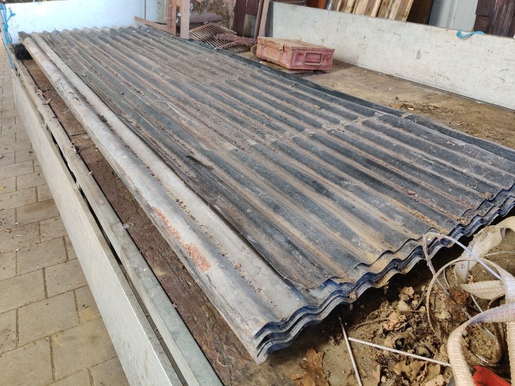 Ijzeren golfplaten, Ophalen, Gebruikt, 15 m² of meer, Golfplaat