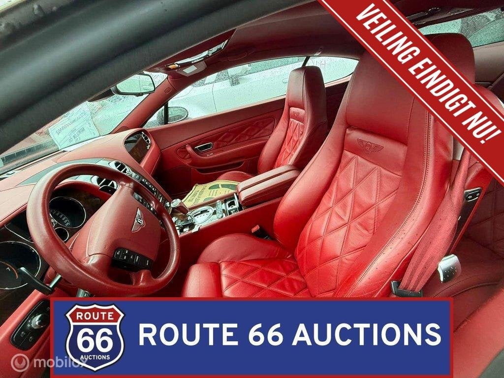 Bentley Continental GT | 2005 | Route 66 Auctions, Auto's, Gebruikt, Continental, Zwart, Bedrijf